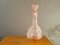 Italian Bottle in Sandblasted Pink Glass from Empoli 4