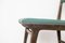 Mid-Century Italian Green Vinyl Dining Chairs, Set of 6, Image 4