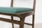 Mid-Century Italian Green Vinyl Dining Chairs, Set of 6 6