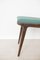 Mid-Century Italian Green Vinyl Dining Chairs, Set of 6 5