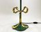Italian Enamelled Bronze Table Lamps from Valenti, 1970s, Set of 2, Image 2