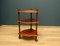 Danish Teak Tea Trolley on Wheels, 1960s 5