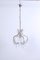 Vintage Liberty Ceiling Lamp with Pendant Glass Drops in the style of Maria Teresa 3