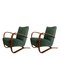 H-269 Lounge Chairs by Jindřich Halabala for Up Závody, 1940s, Set of 2 1