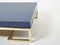Blue Lacquer Brass Coffee Table by Guy Lefevre for Maison Jansen, 1970s 2