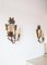 Antique French Wall Lights with Mirror, 19th Century, Set of 2 9