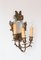 Antique French Wall Lights with Mirror, 19th Century, Set of 2, Image 10