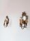 Antique French Wall Lights with Mirror, 19th Century, Set of 2, Image 5