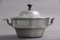 Large Vintage Pewter Pot with 2 Handles & Lid with Wooden Handle, Image 1