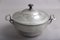 Large Vintage Pewter Pot with 2 Handles & Lid with Wooden Handle 3