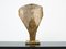 Brass Agate Stone Nefertiti Table Lamp byHenri Fernandez, 1970s 8