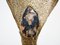 Nefertiti Tischlampe aus Messing & Achat von Henri Fernandez, 1970er 10