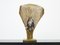 Brass Agate Stone Nefertiti Table Lamp byHenri Fernandez, 1970s, Image 13