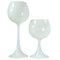 Murano Glass Goblets from Cenedese, 1970s, Set of 2 1