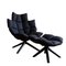 Husk Armchair with Swivel Base and Matching Footrest by Patricia Urquiola for B&B Italia / C&B, Italy, Set of 2, Image 13