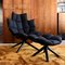 Husk Armchair with Swivel Base and Matching Footrest by Patricia Urquiola for B&B Italia / C&B, Italy, Set of 2, Image 12