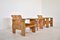 Crate Stühle mit Tisch von Gerrit Thomas Rietveld für Cassina, 1980er, 3er Set 2