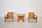 Crate Chairs with Table by Gerrit Thomas Rietveld for Cassina, 1980s, Set of 3 8