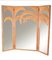 Rattan Panel Screen with Mirrors 1