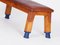 Vintage Leather Gymnastic Bench, 1930s, Image 6