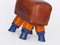 Vintage Leather Pommel Horse, 1930s, Image 6