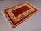 Vintage Turkish Beige Rust Milas Rug 2