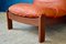 Italian Teak and Leather Armchairs 9