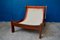 Italian Teak and Leather Armchairs 24