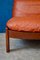 Italian Teak and Leather Armchairs 7