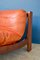 Italian Teak and Leather Armchairs 10