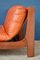 Italian Teak and Leather Armchairs 19