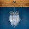 Vintage Cascade Murano Glass Crystal Prism Chandelier from Venini, Italy, 1970s, Image 4