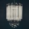 Vintage Cascade Murano Glass Crystal Prism Chandelier from Venini, Italy, 1970s 7