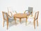Neoclassical Ash Wood Armchairs by André Arbus, 1940s, Set of 2, Image 6