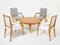 Neoclassical Ash Wood Armchairs by André Arbus, 1940s, Set of 2 14