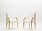 Ash Wood Armchairs and Coffee Table by André Arbus, 1940s, Set of 5, Image 4