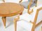 Butacas de fresno y mesa de centro de André Arbus, años 40. Juego de 5, Imagen 14