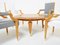 Ash Wood Armchairs and Coffee Table by André Arbus, 1940s, Set of 5, Image 16