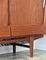 Credenza alta in teak con mobile bar e ante scorrevoli, Immagine 13