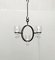 Mid-Century Danish Metal and Glass Candleholder Pendant, 1960s, Image 1