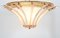 Lampada ad incasso Hollywood Regency in ottone, anni '80, Immagine 3