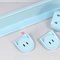 Blue Ceramic Bath Applique Game, Set of 4 7