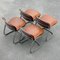 Sabrina Dining Chairs by Gastone Rinaldi for Rima Padova, Italy, 1970s, Set of 4 4
