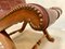 Spanish Oak Leather Strap Chairs by Pierre Lottier for Valmazan, 1950s, Set of 2, Image 8