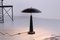 Lampada da tavolo UFO postmoderna nera di Hala, anni '80, Immagine 2