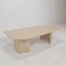 Italian Travertine Coffee Table, 1980s, Image 9