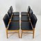 Leatherette & Wood Chair, Czechoslovakia, 1960s, Image 2