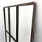 Vintage Industrial Iron Window Mirror 3