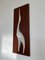 Mid-Century Wall Decoration of Bird in Teak and Porcelain, 1960s, Image 4