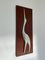 Mid-Century Wall Decoration of Bird in Teak and Porcelain, 1960s 2